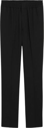Ami Elasticated Waist Straight-Leg Pants