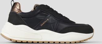 Alexander Smith Blaze Woman in black and suede with copper laminated heel