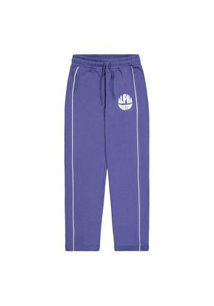 Alpha Industries Jogginghose ALPHA INDUSTRIES Logo Jogger, Herren, Gr. L, Normalgr&ouml;ssen, lila (night lila), Obermaterial: 80% Baumwolle, 20% Polyester, Hosen Joggingho