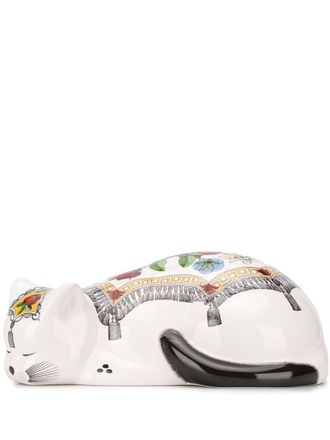 Fornasetti Cat Mantellato - women - ceramic - One Size - White