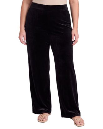 Anne Klein Plus High Rise Wide Leg Pant
