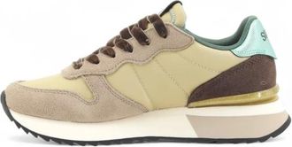 Sun 68 Dames, Schoenen, Beige, Maat: 39 EU Leer