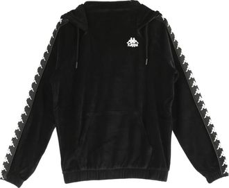 Kappa Asper Dames Hoodie Zwart/Wit - Dames - Hoodies - Zwart - XL - Hoodies & sweatvesten