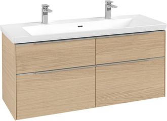 Villeroy & Boch Subway 3.0 Mueble Bajo Lavabo, 4 Cajones