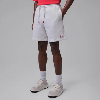 Nike Jordan Mens Jordan Brooklyn Shorts in Grey | IM9230-054