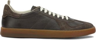 Officine Creative Zapatillas de corte bajo Militia 002 - Shoes - Hombre - Marr&oacute;n - 44 EU