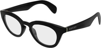 Gucci Heren, Accessoires, Zwart, Maat: 47 MM