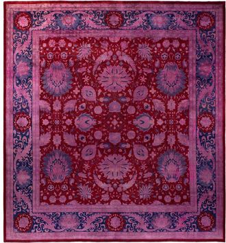 Solo Rugs Contemporary-Modern Wool Overdyed Area Rug