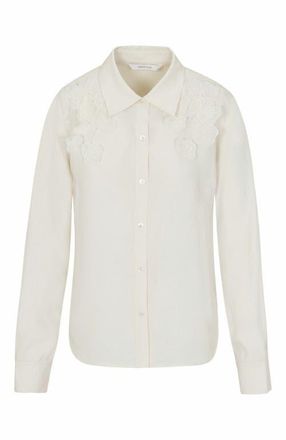 Rebecca Taylor Mia Top in Ivory at Nordstrom, Size Small