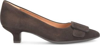 S&ouml;fft Womens Sadie Kitten Heel In Chocolate