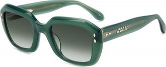 Isabel Marant Isabel Marant Womens IM-0108-G-S-1ED IM 0108 G S 52 1ED Sunglasses - Dark Green - One Size