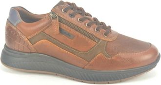 Australian Footware Cognac Runner Tiret Stijlvol Tapijt - Heren - Sneakers - Bruin - 46 EU - Schoenen