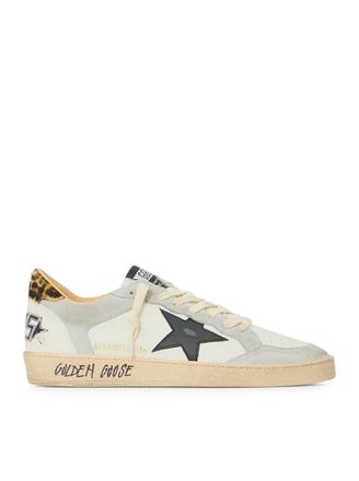 Golden Goose BALL STAR LEATHER SNEAKERS - Golden Goose Deluxe Brand - Man