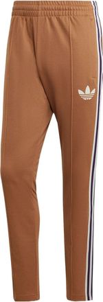 adidas Striped Tp Side Printing Straight Pants Asia Sizing Brown IB3430