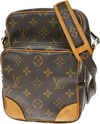 Louis Vuitton Amazone Monogram Canvas Brown Canvas Handbag (Pre-Owned)