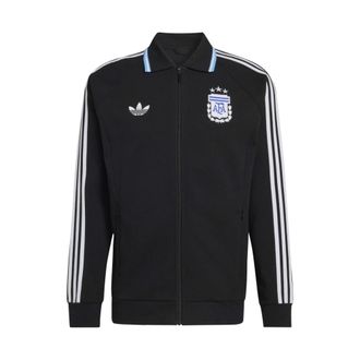 adidas Argentina OG Jacket - Heren - Sportshirts - Zwart - L - Katoen - Fitness