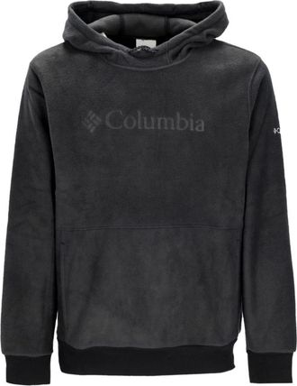 Columbia Zwarte Mountain Hoodie met Kangoeroezak - Heren - Hoodies - Zwart - S - Polyester - Hoodies & sweatvesten