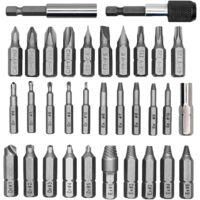 OEM Juego De 33 Extractores De Tornillos Con Portapuntas, Extractor De Brocas Para Tornillos Y Pernos Da&ntilde;ados, Kit De Herramientas Para Reparaci&oacute;n De Auto