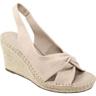 Charles by Charles David Notable Espadrille Wedge Slingback Sandal in Beige-Ms at Nordstrom Rack, Size 7.5