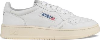 Autry 01 Medaille trainers Wit