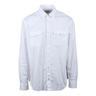 Dondup Casual Shirts, male, White, Size: XL Casual Shirts
