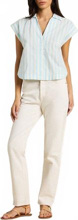 Trovata Dorada Shirt In Isla Stripe