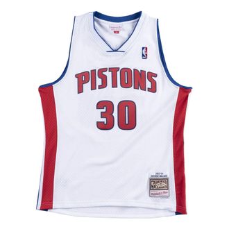Mitchell & Ness NBA Swingman Rasheed Wallace Detroit Pistons Home 2003-04 Jersey White SMJYGS18166-DPIWHIT03RWA