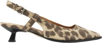 VIA VAI Lea Elina Slingbacks - Dames - Pumps - Beige - 40 EU - Leer - Schoenen
