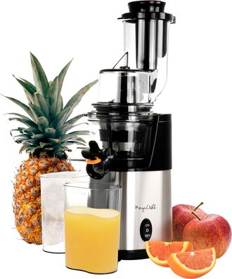 MegaChef Pro Stainless Steel Slow Juicer