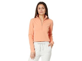 Travis Mathew Cloud 1/2 Zip Womens Jacket Canyon Sunset : 2XL, Cotton/Polyester/Spandex