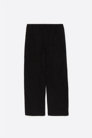 Bimba & Lola Jogger Trousers With Decorative Stitching in Washed Black at Nordstrom, Size Large Eu