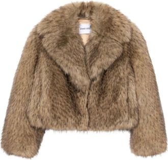 Stand Studio Samara Jacket - Dames - Jassen - Bruin - XL - Polyester - Jassen