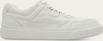 Ferragamo Men Gancini sneaker White Size 10.5