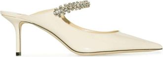 Jimmy Choo London Bing 65 Mule - Shoes - Mujer - Beige - 38 EU