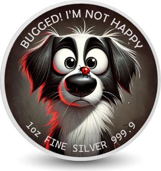 OEM Molestos Y Molestos: &iquest;qui&eacute;n Dej&oacute; Salir A Los Bichos Moneda De Color De 1 Oz