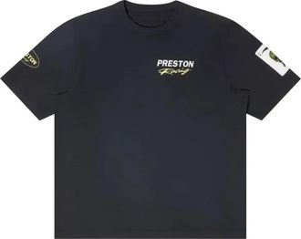 Heron Preston Fw22 Preston Racing T-Shirt Black HMAA032S23JER0081001