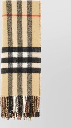 Burberry embroidered cashmere scarf
