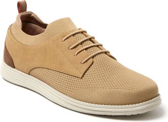 Dearfoams Mens Nash Stretch Knit Oxford Slip On Sneaker