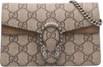 Gucci Borsa a tracolla in camoscio Pre-owned - - Pre-owned - Donna - Beige - ONE SIZE