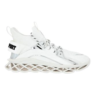 Plein Sport Runner Tiger - unisex - Hardloopschoenen - Wit - 41 EU - Polyester - Fitness