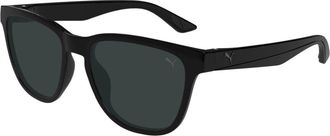 Puma PU0506S 001 Mens Sunglasses Black Size 54 - Free RX Lenses - Free RX Lenses