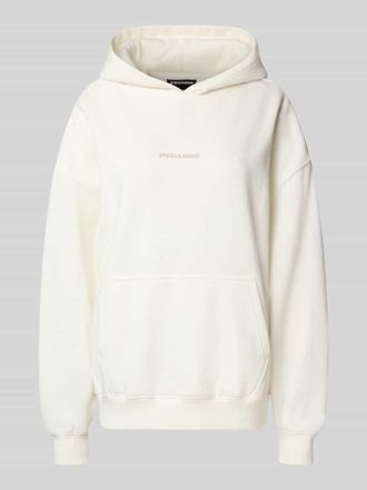Pegador Oversized Hoodie mit Logo-Print Modell Atna in Offwhite, Gr&ouml;&szlig;e XL