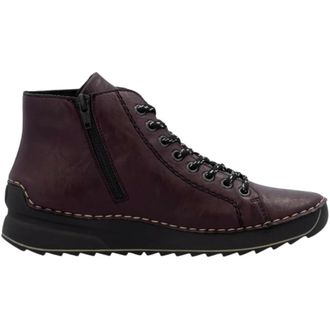 Rieker Enkellaarsjes - Dames - Schoenen - Bruin - Maat: 38 EU Leer
