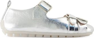 Simone Rocha Ballerine con fibbia - Grigio