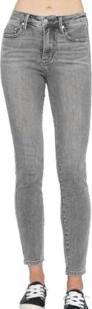 Judy Blue Mid Rise Skinny Jean In Grey Wash