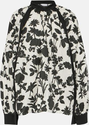Max Mara Gaetana floral cotton top