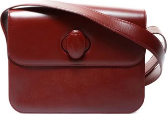 Cartier 1990-2000 Must Do leather crossbody bag - Rosso