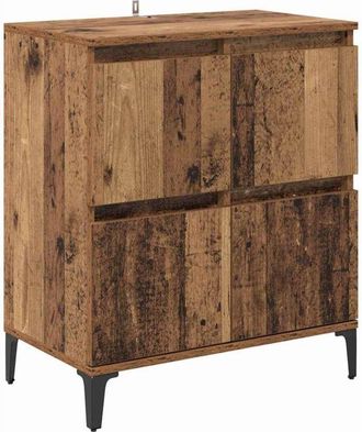 vidaXL Sideboard Old Wood 60 x 35 x 70 cm Engineered Wood and Iron vidaXL