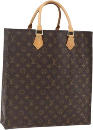 Louis Vuitton Pre-owned Tote Bags, female, Brown, Size: ONE SIZE Pre-owned Canvas Tote Bag