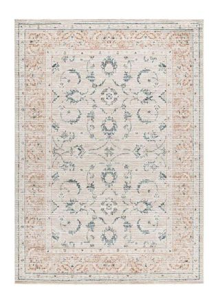Atticgo Alfombra con relieve vintage beige/caldera/azul 154x230 cm